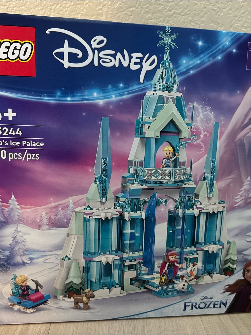 LEGO Disney Frozen Elsa Ice Palace Building Set - Blue, White, Teal